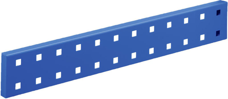 Lišta na stěnu z děrovaného plechu