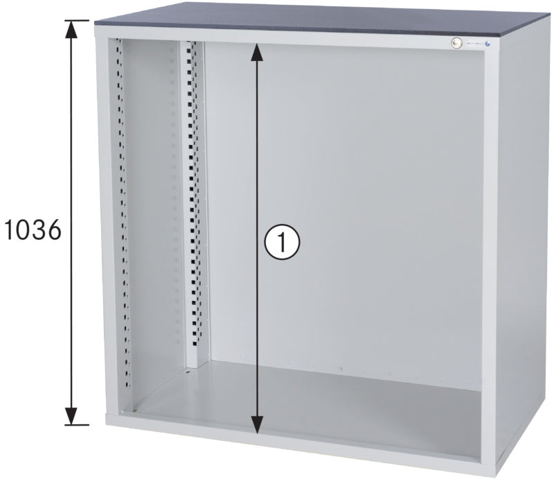Tělo skříně, systém 550 B, výška 1036 mm