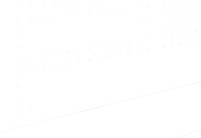 Police na stěnu z děrovaného plechu