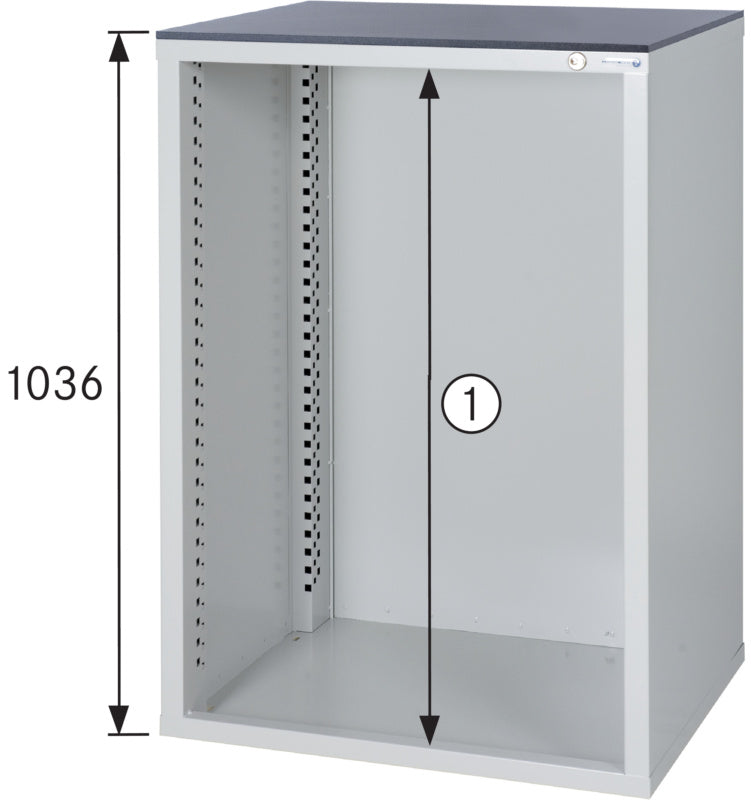Tělo skříně, systém 550 S, výška 1036 mm