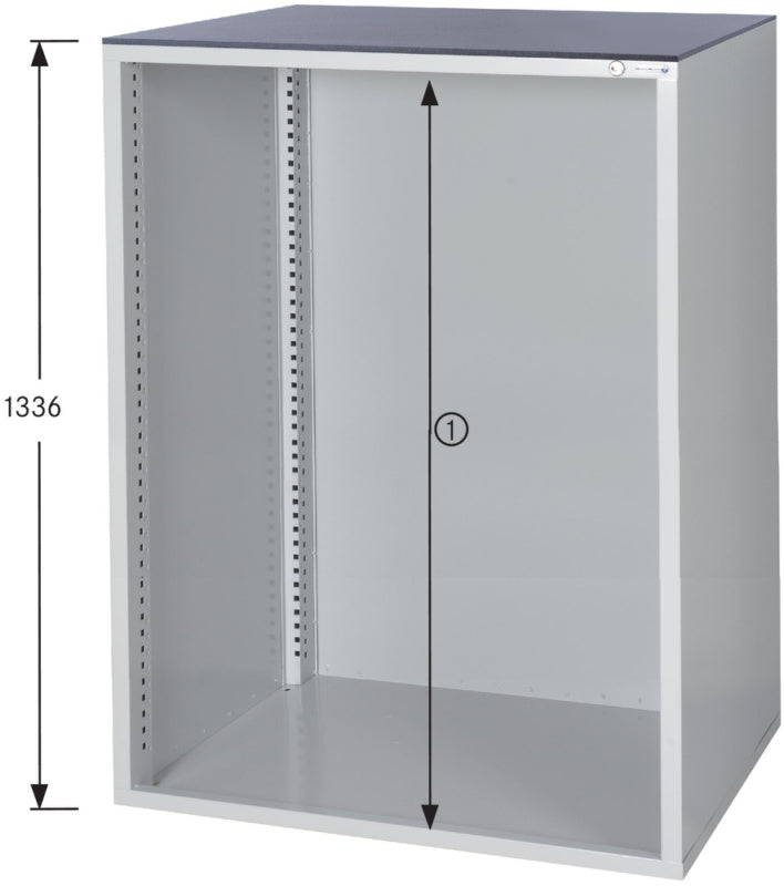 Tělo skříně, systém 800 B, výška 1336 mm