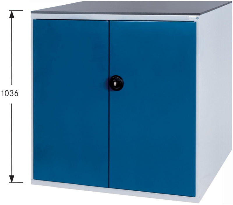Tělo skříně, systém 800 B, s dveřmi, výška 1036 mm