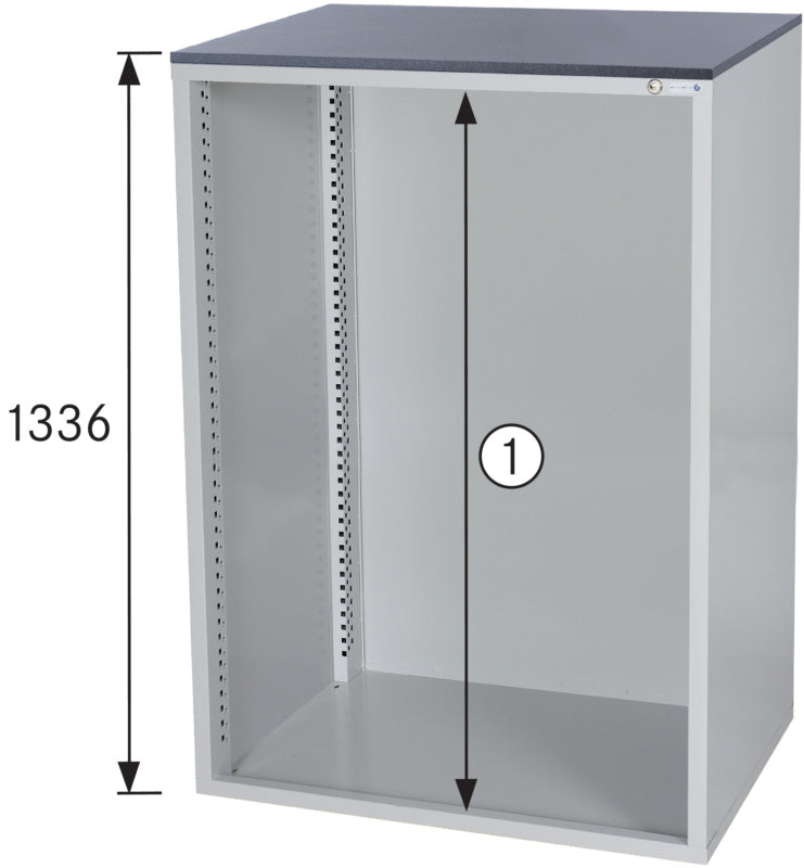 Tělo skříně, systém 700 B, výška 1336 mm