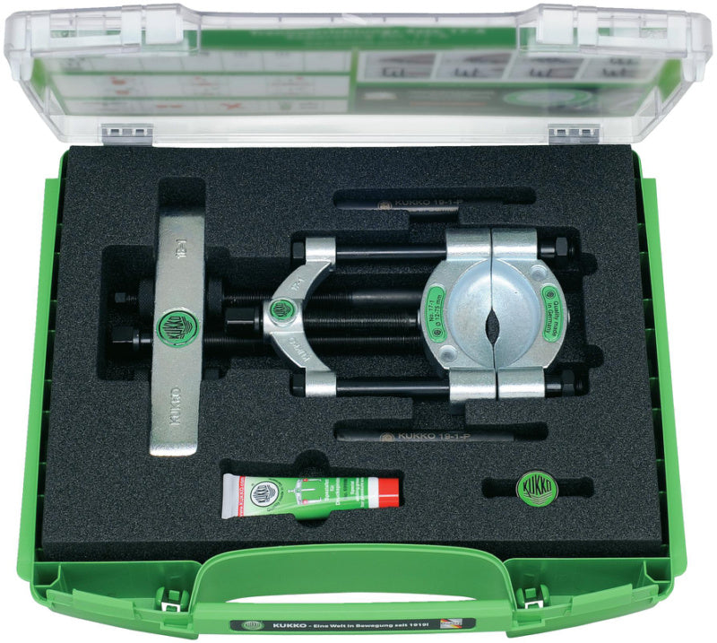 Sada oddělovacího přípravku a vytahováku