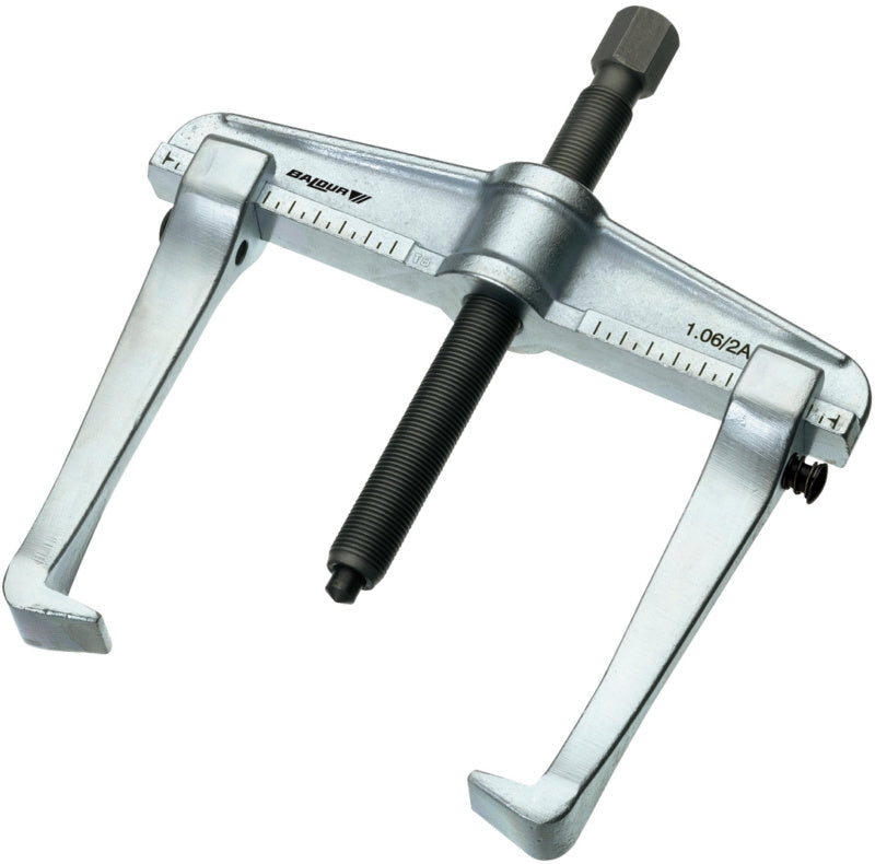 Dvouramenný stahovák s rychle nastavitelným hákem stahováku