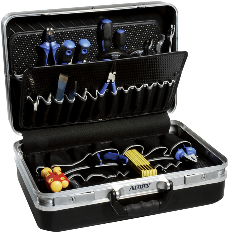 Kufr na nářadí s rukojetí pro přenášení