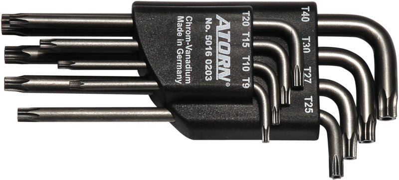 Sada úhlových šroubováků TX-IP, 8 kusů