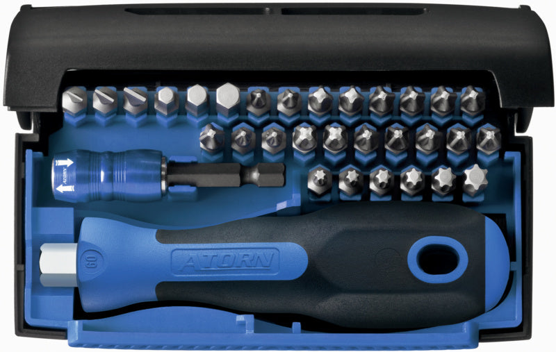 Krabička na bity s držákem bitů a rukojetí