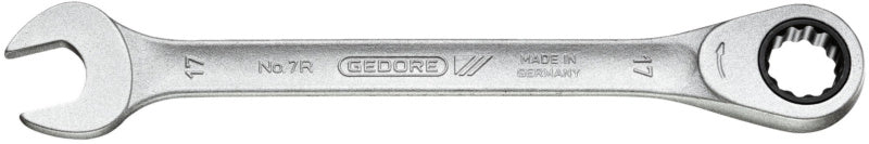 Otevřené klíče s očkovou ráčnou