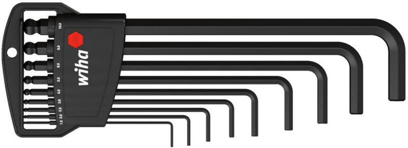 Sada šestihranných úhlových šroubováků, 9 kusů