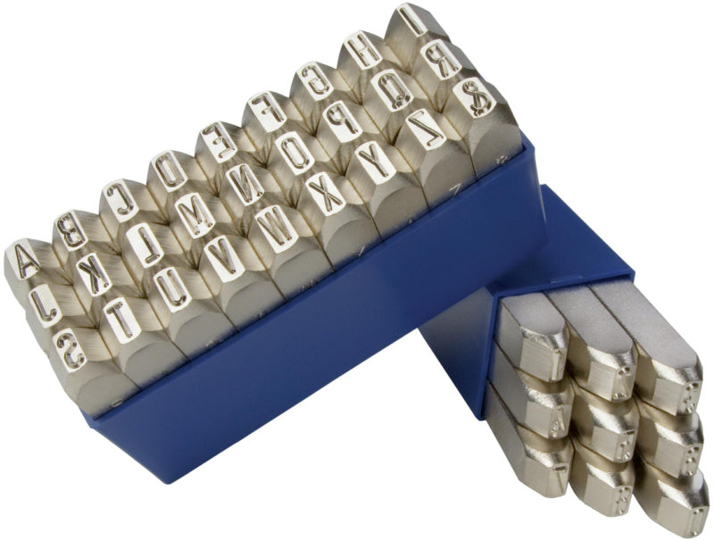 Sady značkových číselníků, výška písma 2 až 10 mm