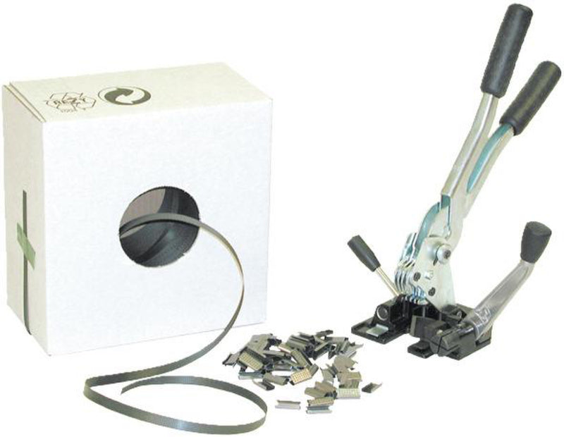 Páskovací sada na plastové pásky