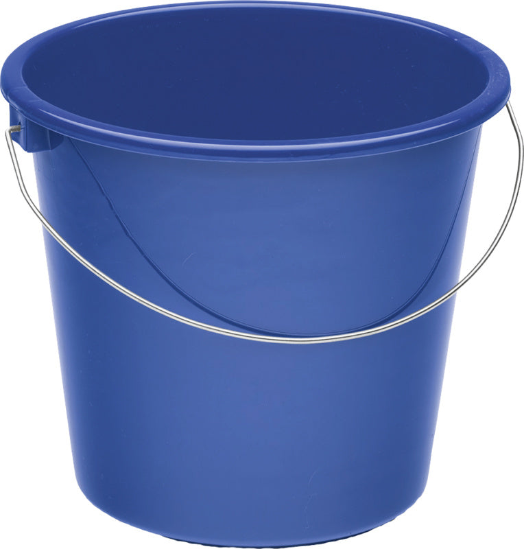 Odpadkový koš z plastu s kovovou rukojetí