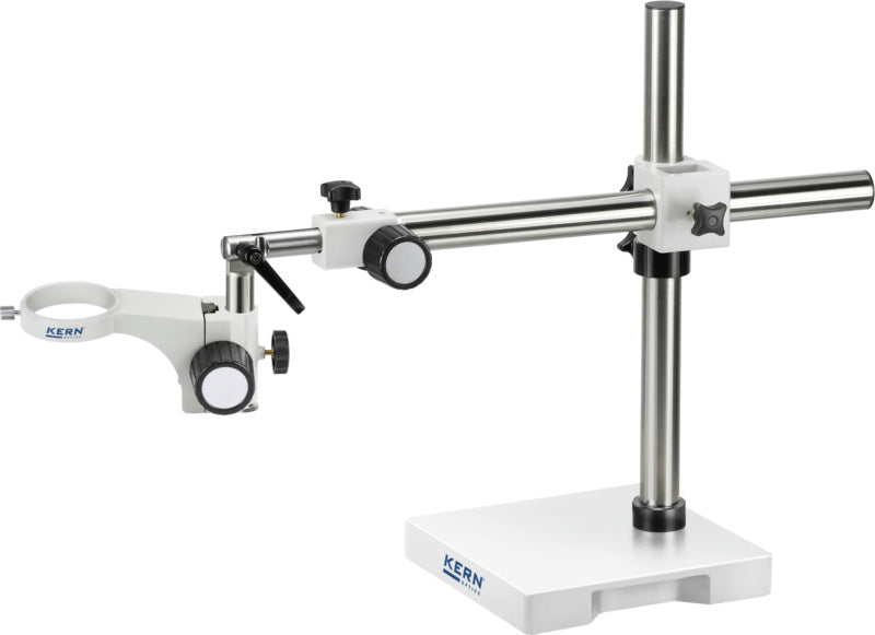 teleskopický stojan s deskou, včetně držáku mikroskopu