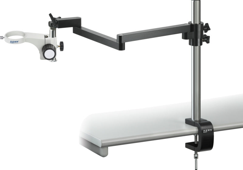 stojan s kloubovým ramenem a stolovou svorkou, včetně držáku mikroskopu