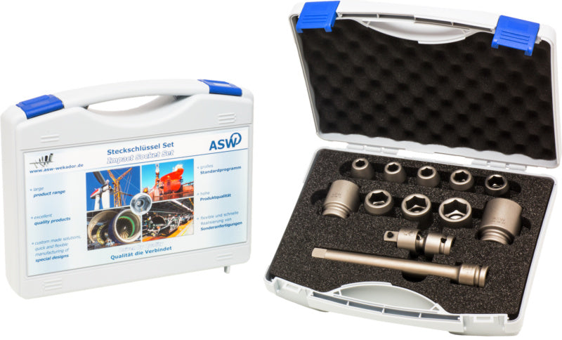 Nástrčný klíč, sada 12 ks