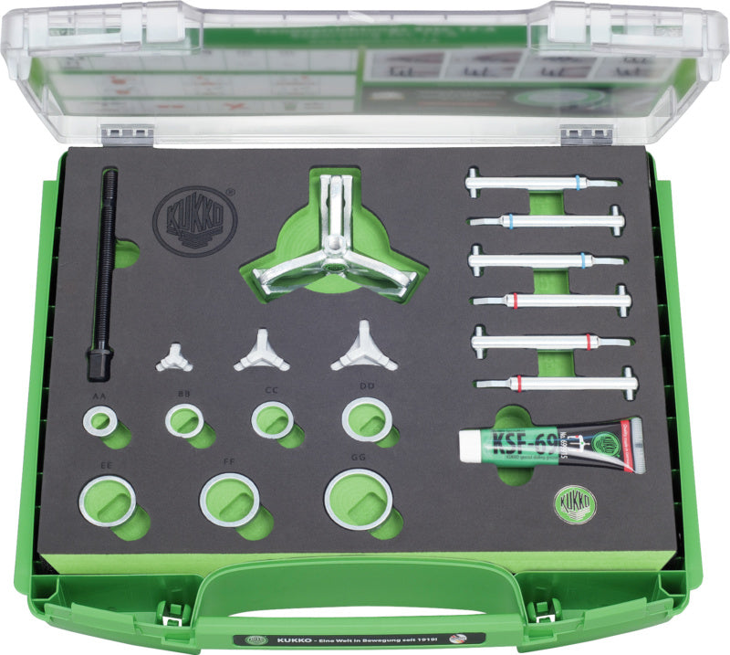 Sada stahováků kuličkových ložisek „PULLPO“