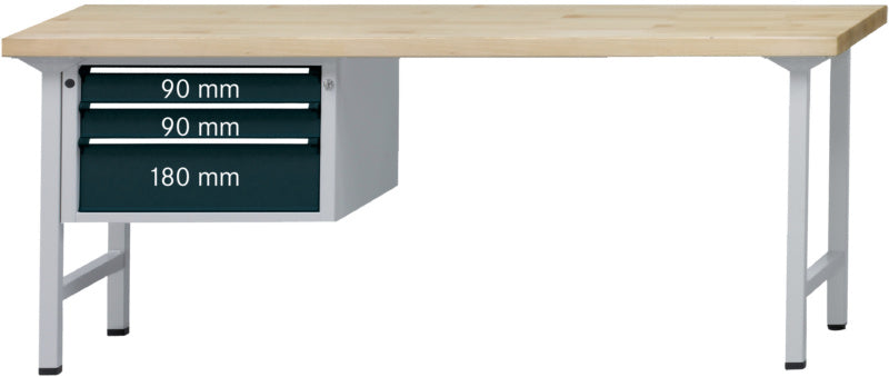 Kombinovaný dílenský stůl řady V 2000