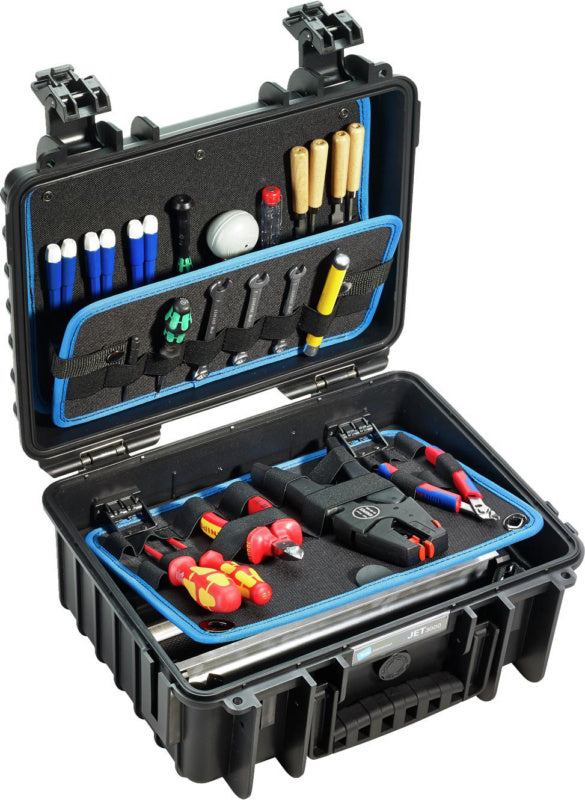 Nářaďový kufr z vysoce stabilního polypropylenu s rukojetí pro přenášení