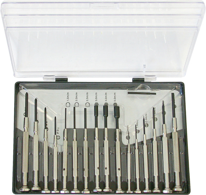 Sada hodinářských šroubováků