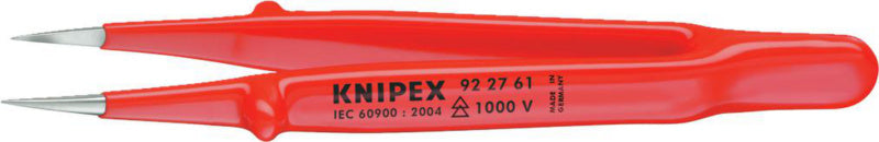 Přesné pinzety, rovné, špičaté, 130 mm