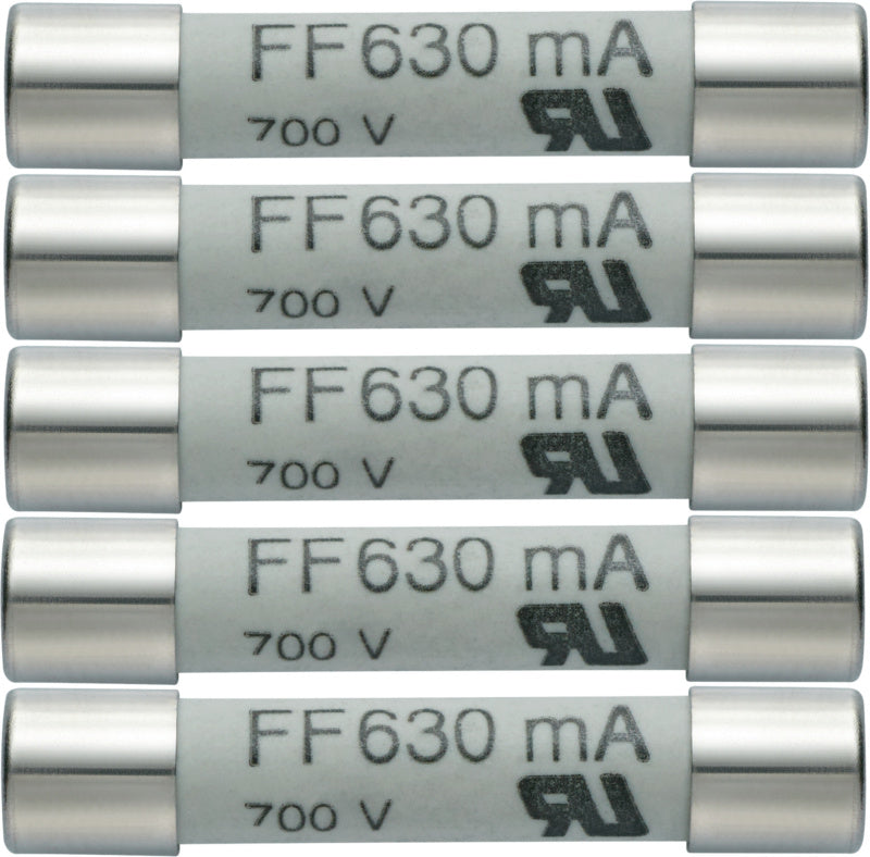 Náhradní pojistky 630 mA/600 V