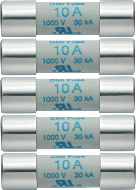 Náhradní pojistky 10 A/1000 V