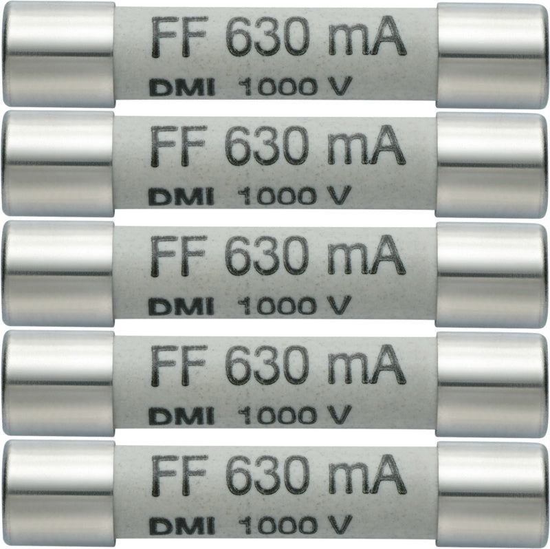 Náhradní pojistky 630 mA/1000 V