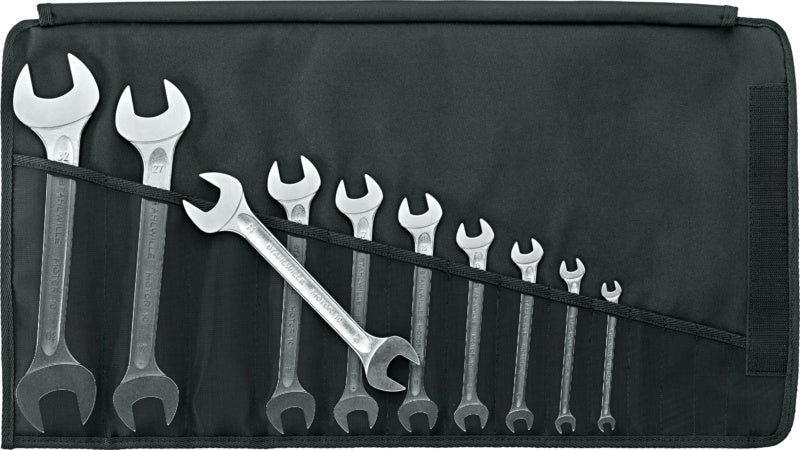 Otevřený oboustranný klíč, sada 10 ks