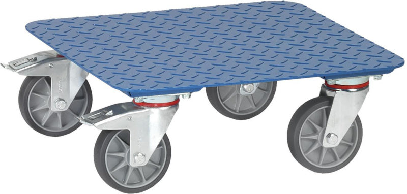 Přepravní vozík s plošinou z rýhovaného plechu