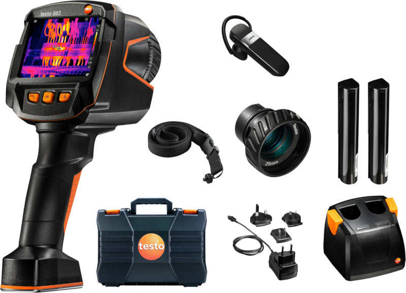 Termokamera v sadě