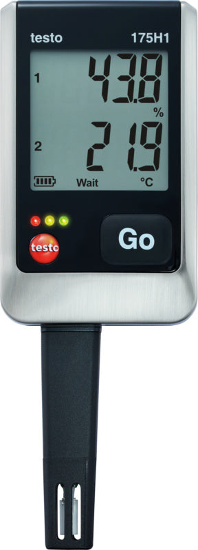 2kanálové zařízení pro registraci údajů teploty a vlhkosti