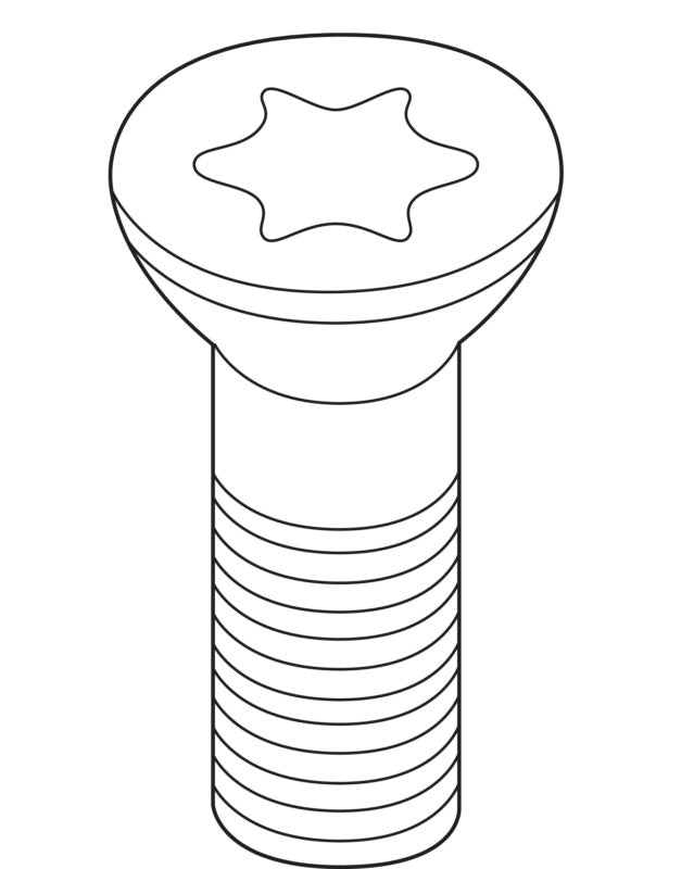 Upínací šroub pro vyměnitelné břitové destičky