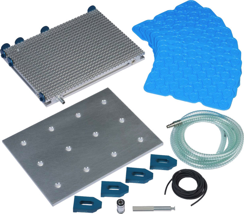 Vakuový upínací systém s adaptérovými fóliemi