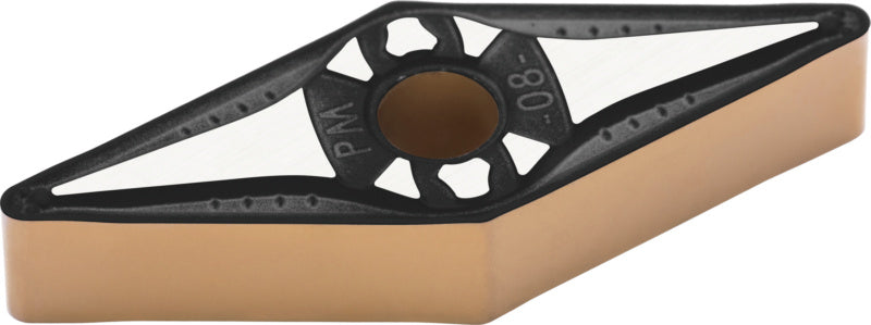 Vyměnitelná břitová destička VNMG, středně hrubé obrábění MP1 HC7605