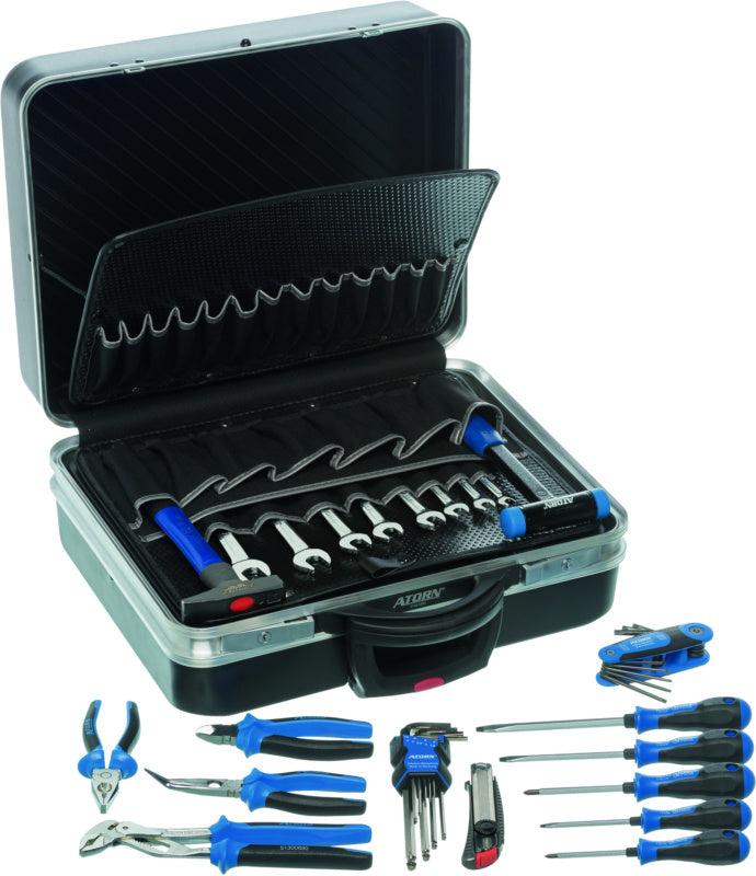 Nářaďový kufr na kolečkách se sadou 38 ks nářadí