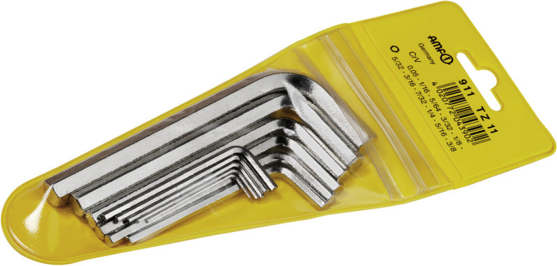 Sada šestihranných úhlových šroubováků, 14 kusů