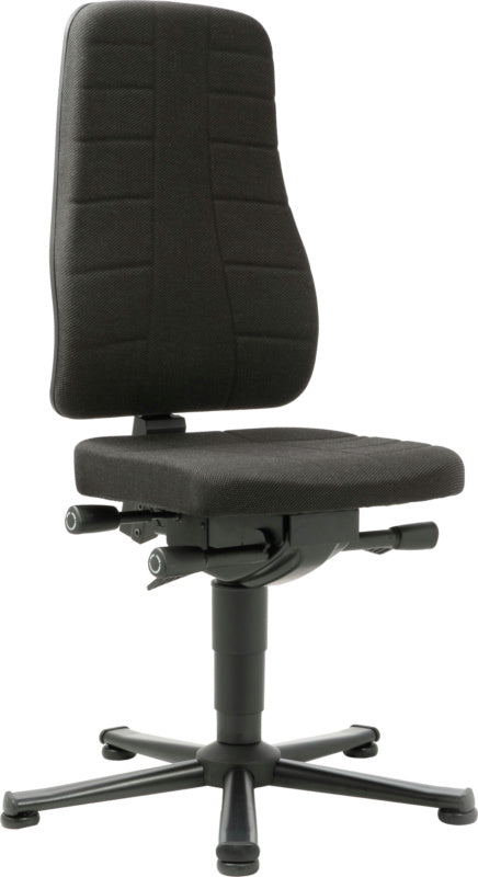 Pracovní otočná židle ALL-IN-ONE Highline s podlahovými kluzáky