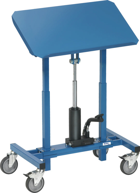 Výškově nastavitelné stojany na materiál - s nožním pedálem