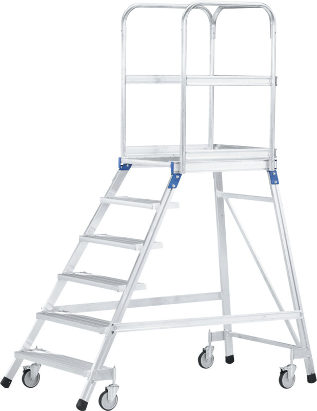 Pojízdné schůdky s plošinou