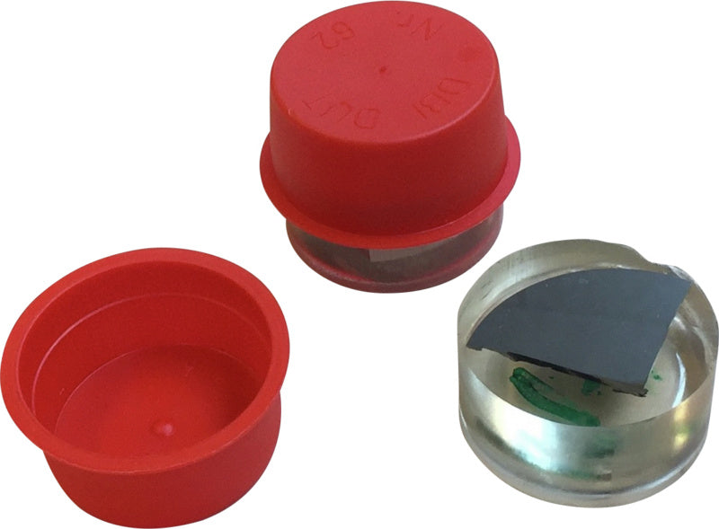 Ochranné kryty pro válcové vzorky