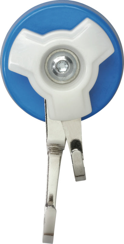 Magnet s dvojitým otočným háčkem