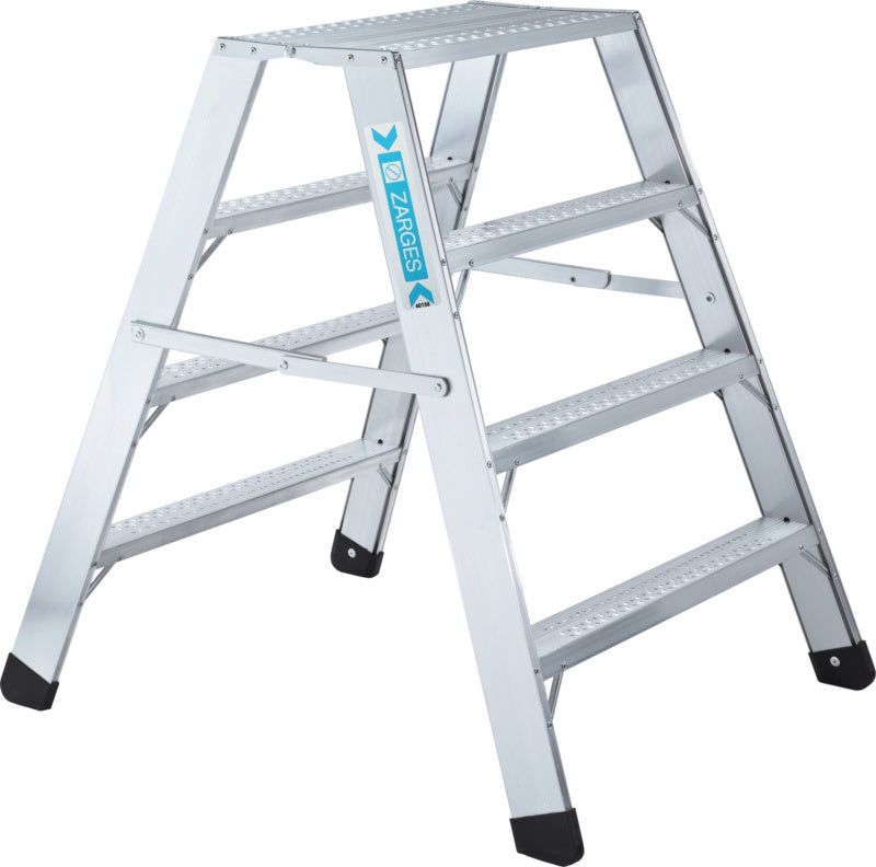 Hliníkové skládací stupátko, oboustranný přístup