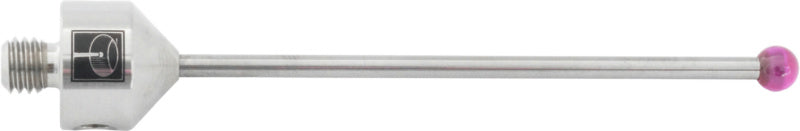 Snímací vložky s rubínovou kuličkou a stopkou ze slinutého karbidu, odsazené