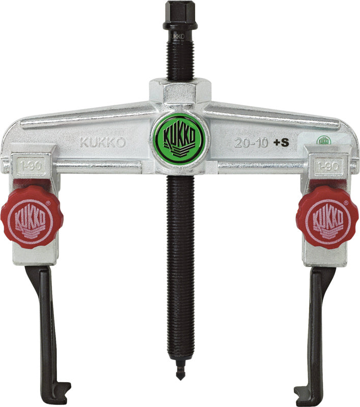 Dvouramenný stahovák, mimořádně tenký hák stahováku, s rychle nastavitelným rádlovacím kolečkem