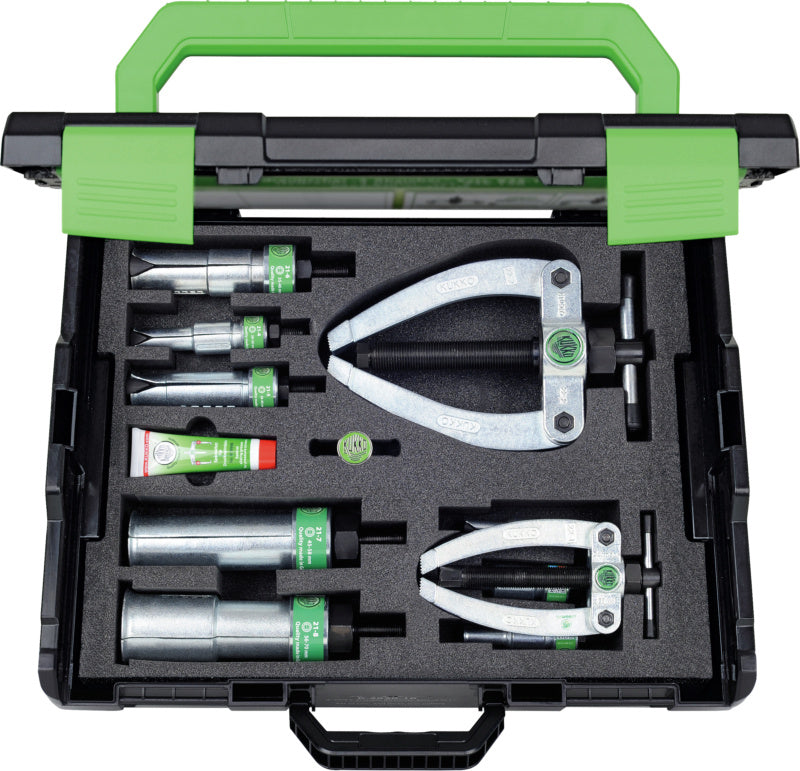 Sada stahováků a vytahováků pro kuličková ložiska