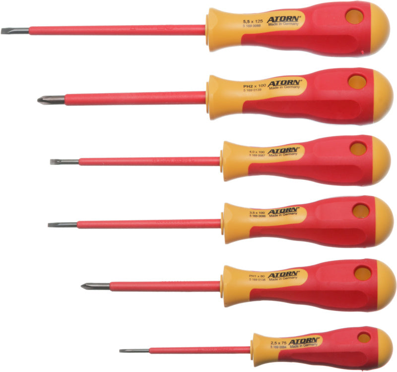 Sady šroubováků VDE, 6 ks