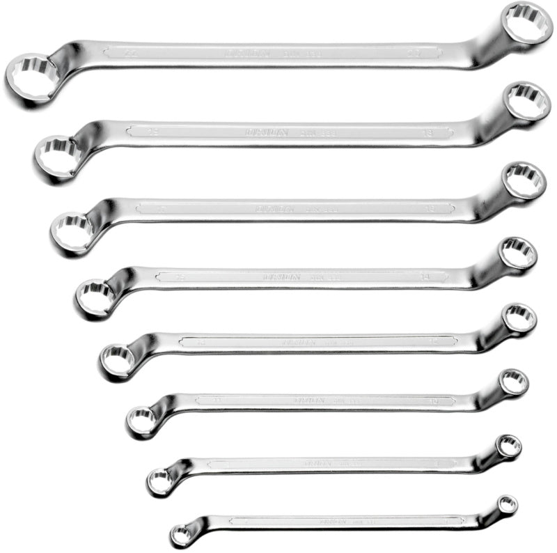 Sady oboustranných očkových klíčů, 8 až 12 kusů