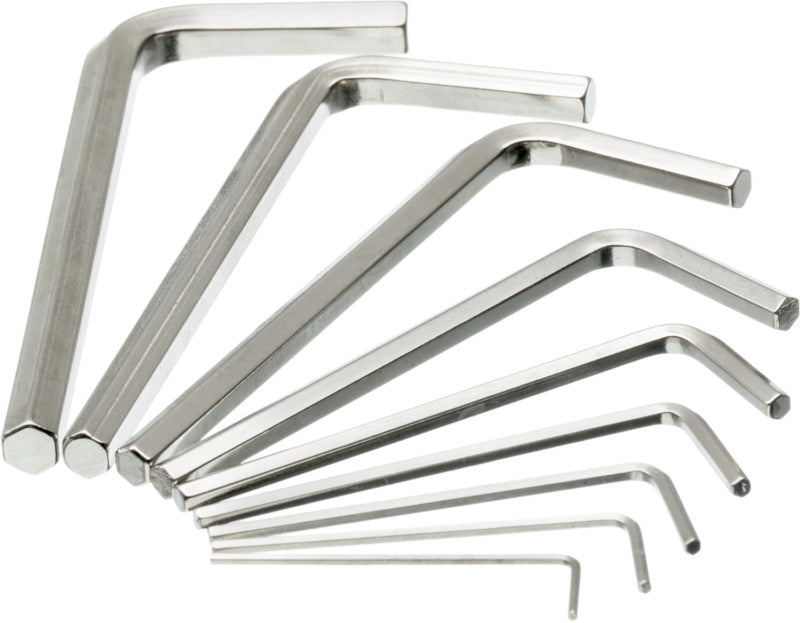 Sada šestihranných úhlových šroubováků, 9 kusů