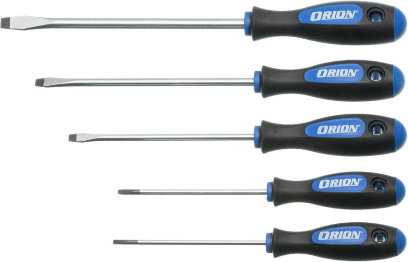 Sada plochých šroubováků, 5 ks